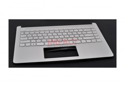 L88206-001 - TOP Cover Natural Silver With Keyboard BL US