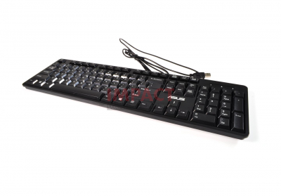 0K001-00510600 - Keyboard, Black, US