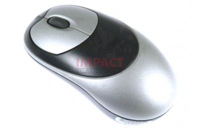 T0179 - Black/ Silver Wireless Scroll Mouse - Reciever NOT Included