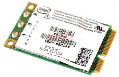 441086-001 - MINI-PCI 802.11A/ B/ G/ n Wlan Card (Intel, Kdrn)