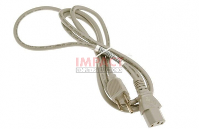 E55349 - Light Grey Power Cord (6FT)