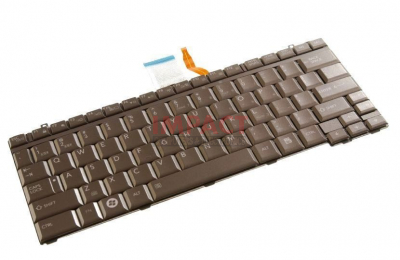 V000160140 - Keyboard, US, Brown With Backllight