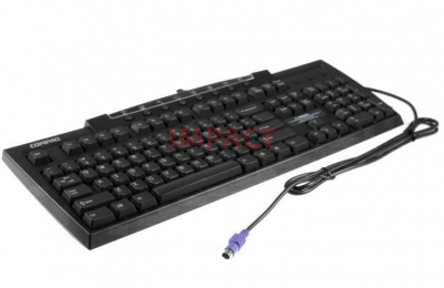 281242-002 - PS2 Keyboard Carbon Black (English/ International)