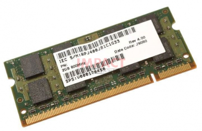 491595-001 - 2GB, 800MHZ, 200-PIN, PC2-6400, Sdram Memory Module (Sodimm)