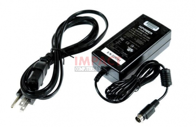 D5063A - AC Adapter With Power Cord (12 Volt/ 4 Pin DIN)