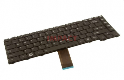 V000240050 - Keyboard, US, Black