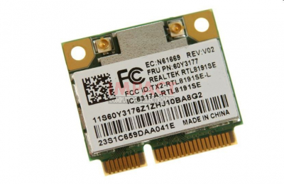 60Y3177 - 11b/g/n Wireless LAN Mini-PCI Express Adapter II
