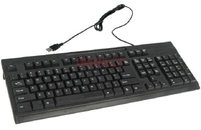 KB.USB03.234 - Gwy Keyboard USB 104KS Black US