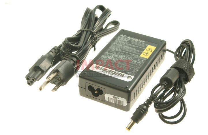 11J8956 - IBM - AC Adapter (Slim 2 Pin 3 Prong/ 16V/ 3.36A/ 35W) With Power  Cord
