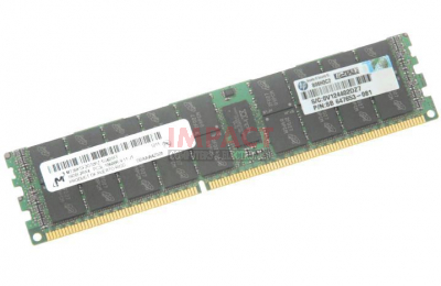 647901-B21 - 16GB Dual Rank x4 (DDR3-1333) Memory Kit