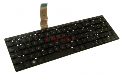 0KNB0-6121US00 - Keyboard 348MM Iso Wof US-ENGLISH Black