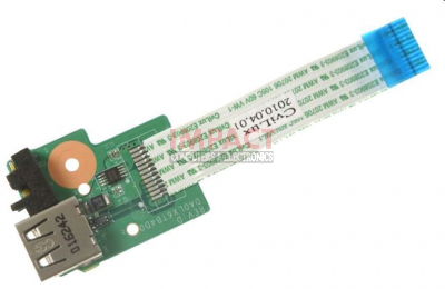 DA0LX6TB4D0 - Pavilion DV6 Single USB Port Board With Ribbon