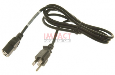701806-001 - Power Cord (Black/ USA) Desktop