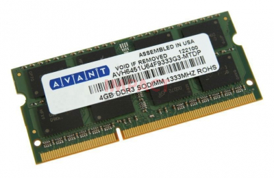 04G001619A02 - 4GB Memory Module (DDR3 1333 SO-DIMM 204P)