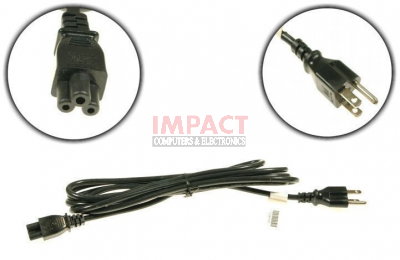 14G110060375 - PC5 AC POW Cord UL/ CSA/ 3P/ 3C, Black