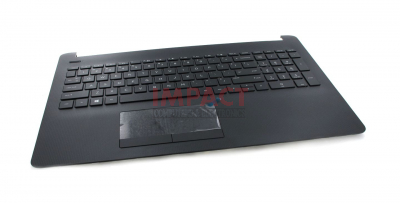 925008-001 - Top Cover, JET BLACK with TouchPad, Keyboard (JET BLACK US)