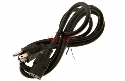 8120-5338 - Power Cord (Black for 120V IN the USA and Canada)