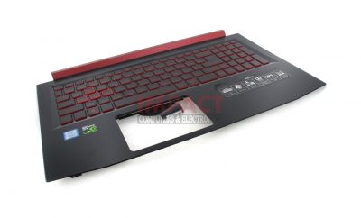 6B.Q2SN2.001-RB - Keyboard With Upper Case IMR Black