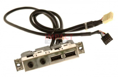 311091-002 - Front USB/ Audio Panel With Cable