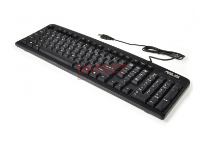 0K001-00490000 - Keyboard USB Black (US)