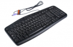 281242-161 - PS2 Spanish Keyboard Carbon Black (Teclado En Español - Latin America)